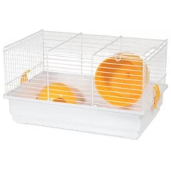 Κλουβί Voltrega για Χάμστερ 913B 39x25,5x22cm Κόκκινο με λευκή βάση -Προμήθειες Για Κατοικίδια Κατάστημα πωλήσεων 001913B 2 1000x1000w 3