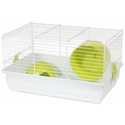 Κλουβί Voltrega για Χάμστερ 913B 39x25,5x22cm Κόκκινο με λευκή βάση -Προμήθειες Για Κατοικίδια Κατάστημα πωλήσεων 001913B 3 1000x1000w 3