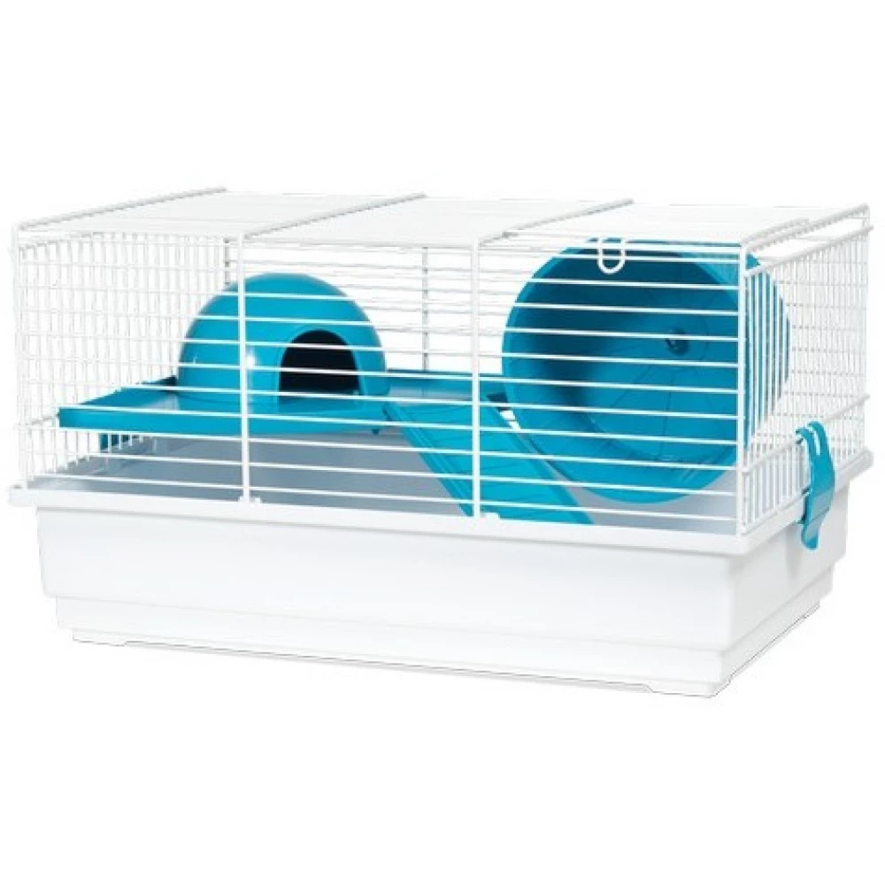 Κλουβί Voltrega για Χάμστερ 914B 39x25,5x22cm με ράμπα Λαχανί με λευκή βάση 5 Κλουβί Voltrega για Χάμστερ 914B 39x25,5x22cm με ράμπα Λαχανί με λευκή βάση - Image 3