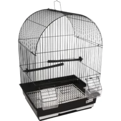 Κλουβί Flamingo Bird Cage Alor 2 Black για μικρά και μεσαία Πουλιά 34,5 X 28 X 48,58 Cm