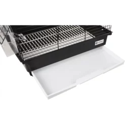 Κλουβί Flamingo Parakeet Cage Nusa Black για μικρά και μεσαία Πουλιά 35 X 28 X 46 Cm -Προμήθειες Για Κατοικίδια Κατάστημα πωλήσεων 110217 D 01 1000x1000w