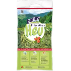 Χόρτο Bunny Freshgrass Hay Με Αγριοτριαντάφυλλο 500gr