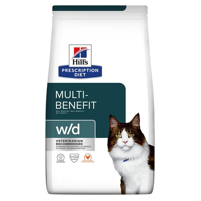 Hills Hill's Prescription Diet W/d Feline 1,5kg 3 Hills Hill's Prescription Diet W/d Feline 1,5kg