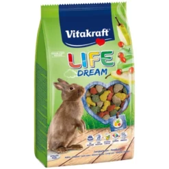 Vitakraft Life Dream Βασική τροφή Premium για κουνέλια 600gr