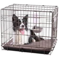 Πλαστικό Μπολ φαγητού ή νερού Flamingo Diza 480ml Γκρι -Προμήθειες Για Κατοικίδια Κατάστημα πωλήσεων 521648 2 petshop88 1000x1000w