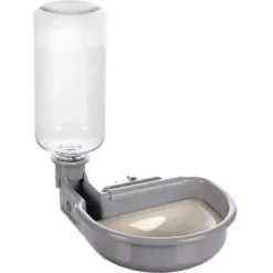 Πλαστικό Μπολ φαγητού ή νερού Flamingo Diza 480ml Γκρι