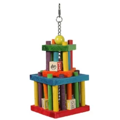 Παιχνίδι για πουλιά Happy Pet Building Block Maze 37cm