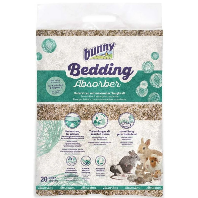 Υπόστρωμα Bunny Bedding Absorber 20lt 3 Υπόστρωμα Bunny Bedding Absorber 20lt