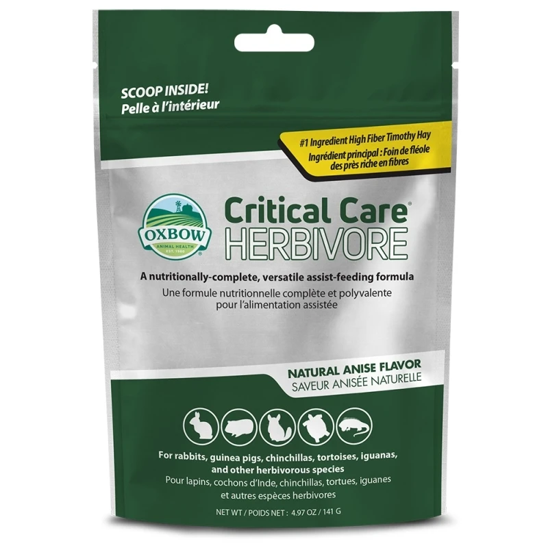 Κλινική δίαιτα Oxbow Critical Care Anise 141gr 3 Κλινική δίαιτα Oxbow Critical Care Anise 141gr