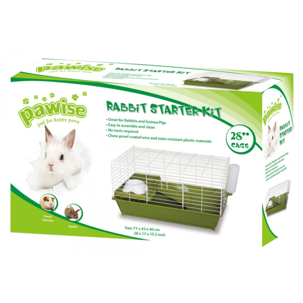 Pawise Starter Kit Κλουβί Τρωκτικών 71x43x40cm 5 Pawise Starter Kit Κλουβί Τρωκτικών 71x43x40cm - Image 3