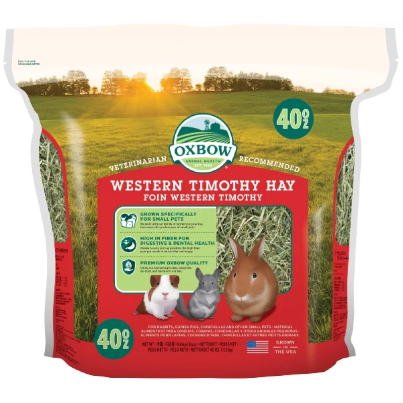 Χόρτο Oxbow Western Timothy 1.13kg 3 Χόρτο Oxbow Western Timothy 1.13kg