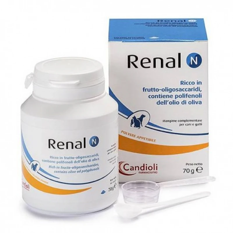 Candioli Renal N (Advanced) Dogs & Cats 70gr Powder 3 Candioli Renal N (Advanced) Dogs & Cats 70gr Powder
