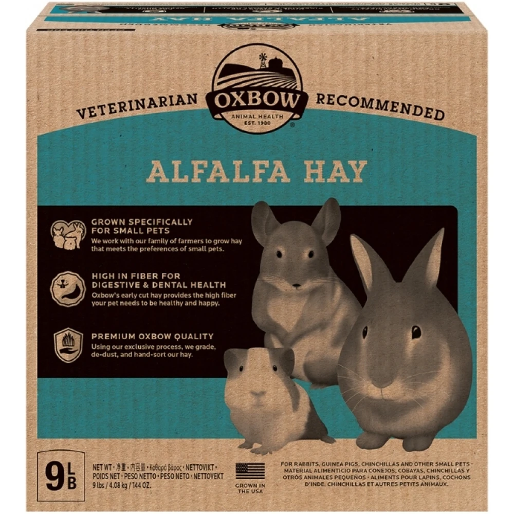 Χόρτο Oxbow Alfalfa Hay 4kg 4 Χόρτο Oxbow Alfalfa Hay 4kg - Image 2