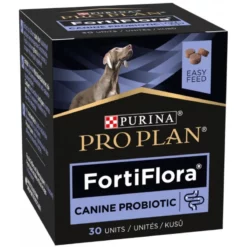 Purina Veterinary Diets Fortiflora Συμπλήρωμα Για Σκύλους 30 Μασώμενα Δισκία