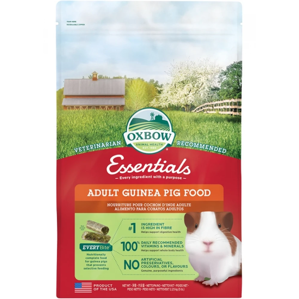 Oxbow Essentials Adult Guinea Pig 4,54kg για Ινδικά Χοιρίδια 4 Oxbow Essentials Adult Guinea Pig 4,54kg για Ινδικά Χοιρίδια - Image 2