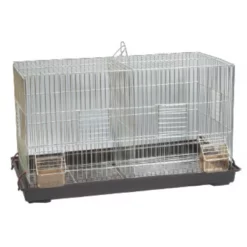 OEM Κλουβί Για Πουλιά Διπλή Ζευγαρώστρα Λουξ 64x31x36,5cm