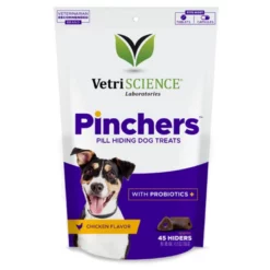 Vetriscience Pinchers Βοηθητική Λιχουδιά Χορήγησης Χαπιών με Γεύση Κοτόπουλο 45τμχ