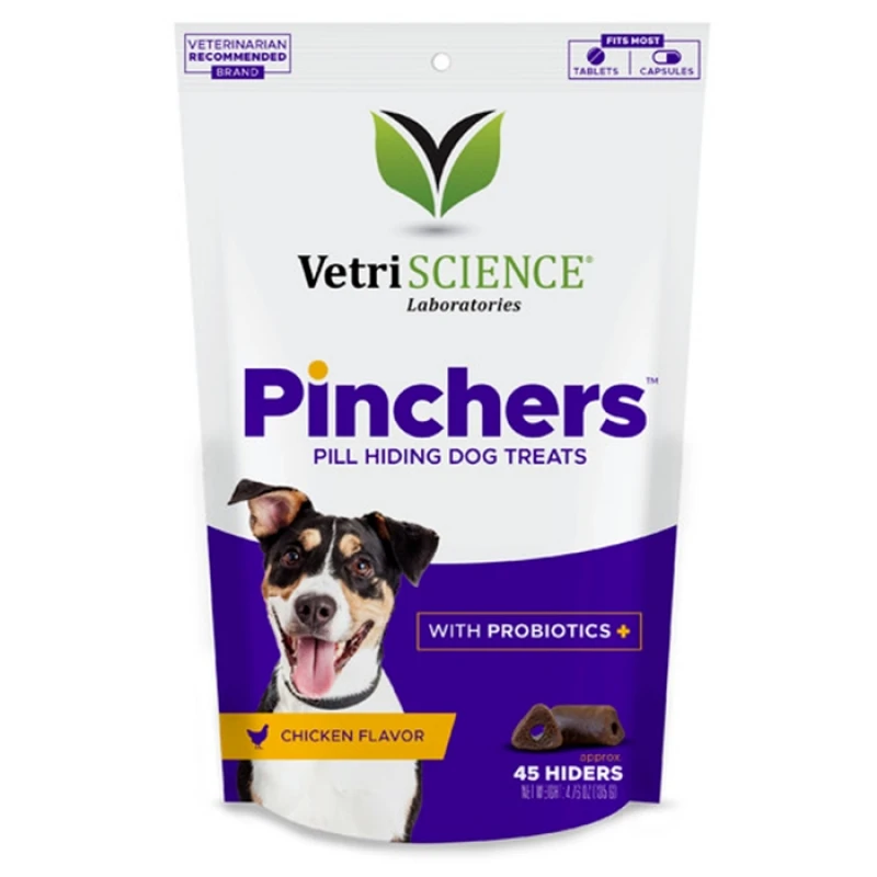 Vetriscience Pinchers Βοηθητική Λιχουδιά Χορήγησης Χαπιών με Γεύση Κοτόπουλο 45τμχ 3 Vetriscience Pinchers Βοηθητική Λιχουδιά Χορήγησης Χαπιών με Γεύση Κοτόπουλο 45τμχ