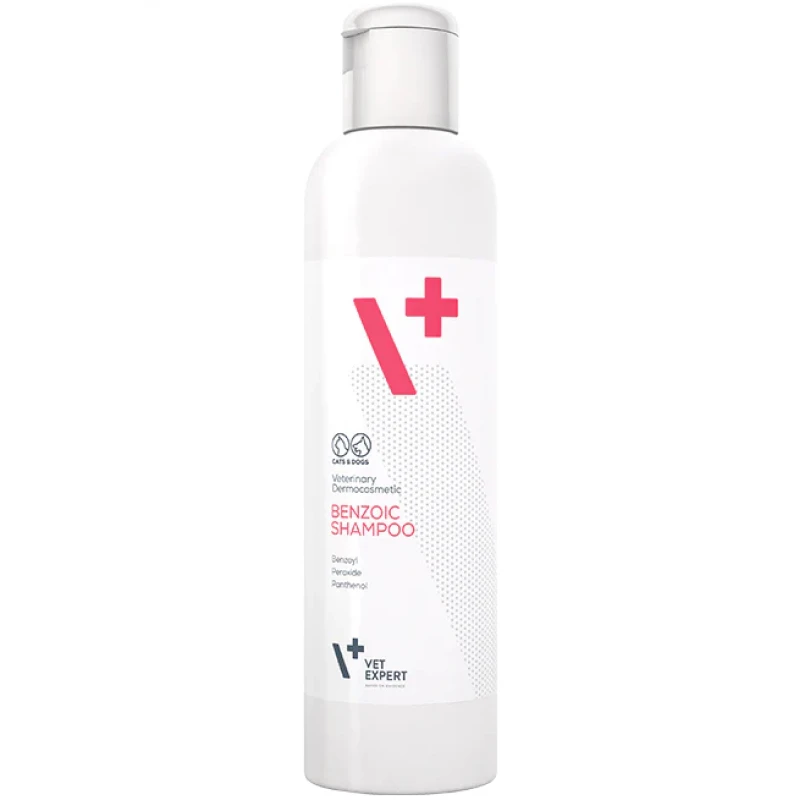 Σαμπουάν Benzoic 250ml για Υγρή Σμηγματόρροια 3 Σαμπουάν Benzoic 250ml για Υγρή Σμηγματόρροια